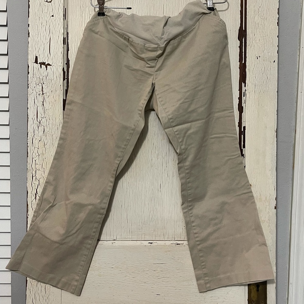Motherhood Full Panel Maternity Khakis